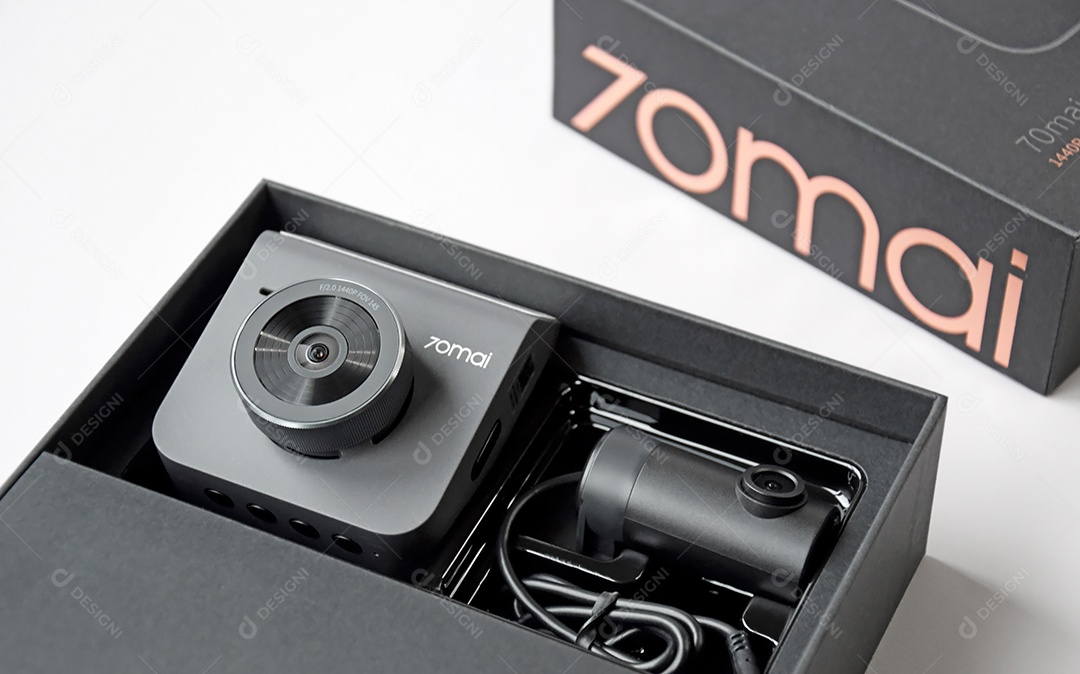 Camera na cor grafite linda da Xiaomi