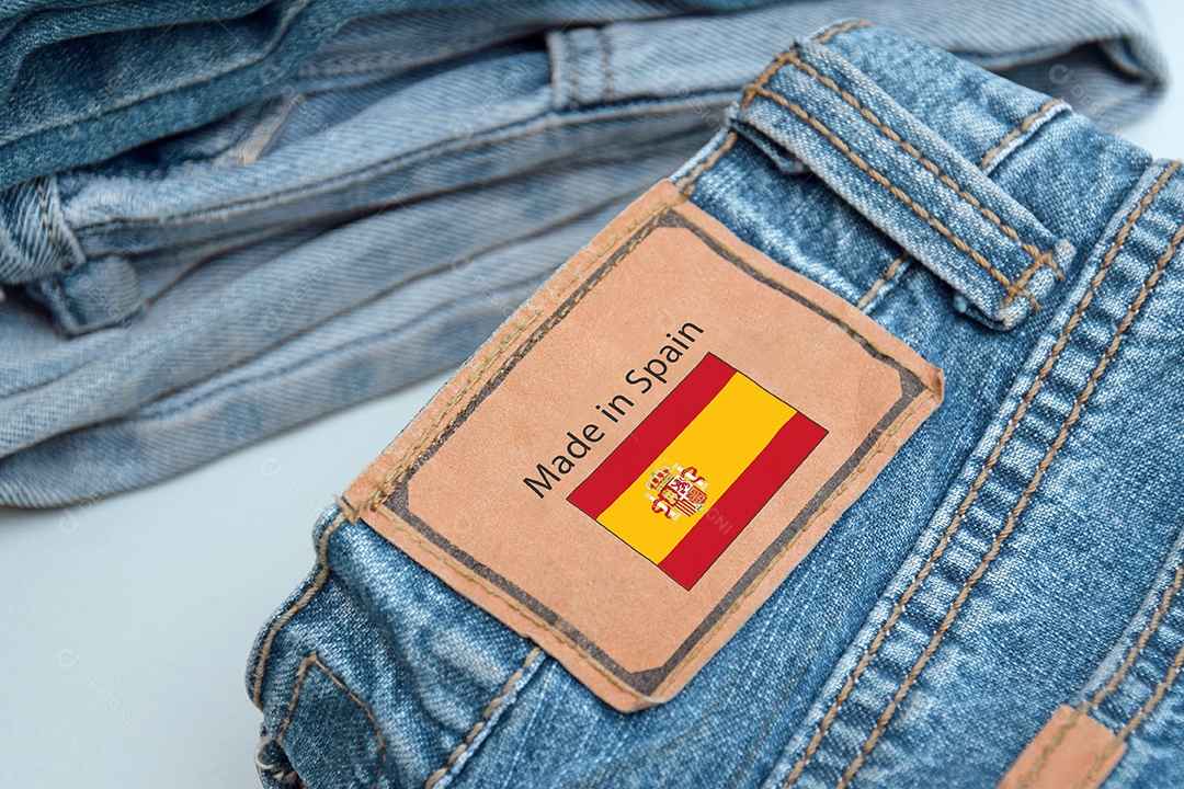 Jeans feito na Espanha