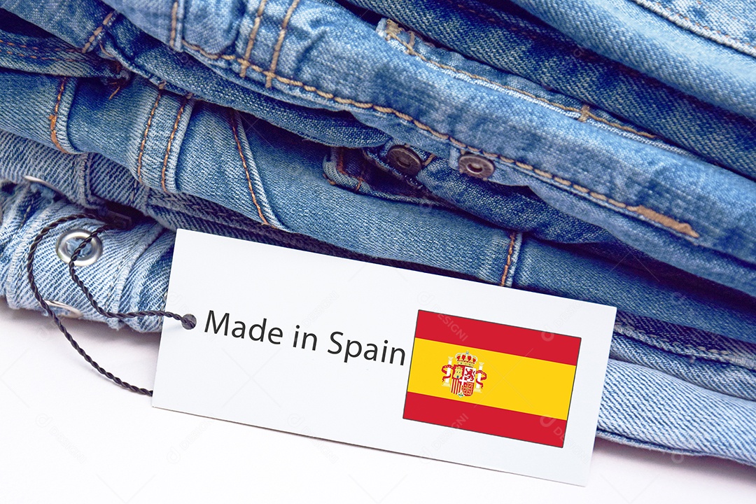 Calças feitas na Espanha