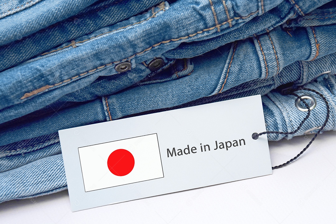 Jeans feito no Japão