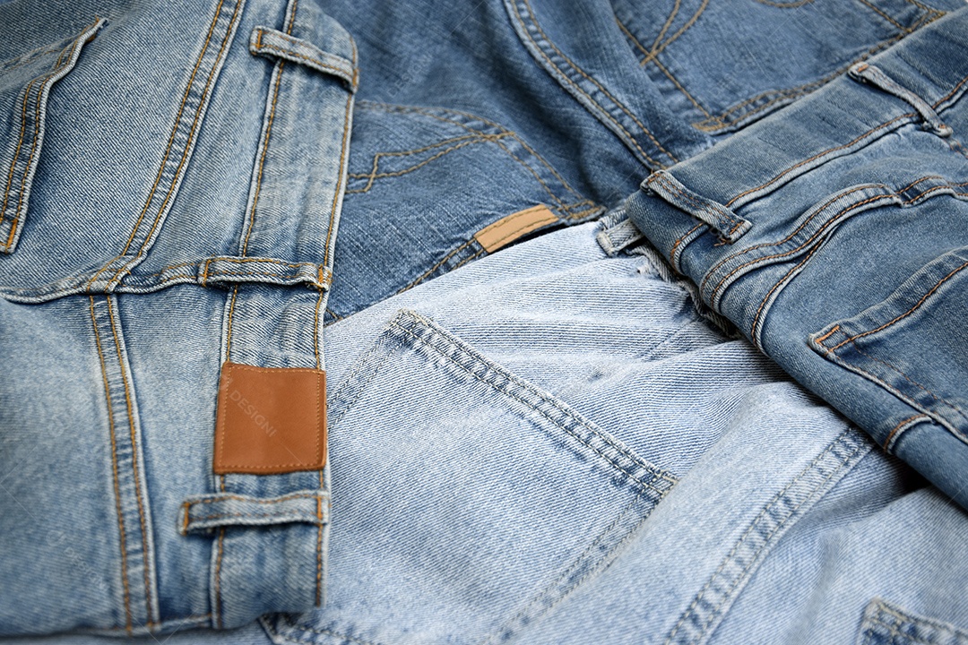 Cós de calças e shorts jeans