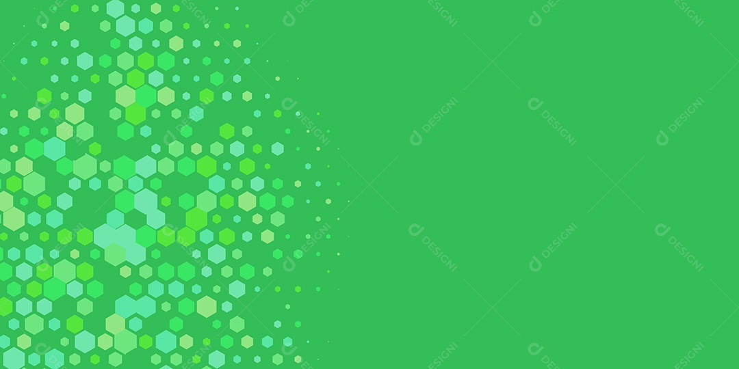 Background Hexágono Abstrato Verde Claro Ilustração Vetor EPS