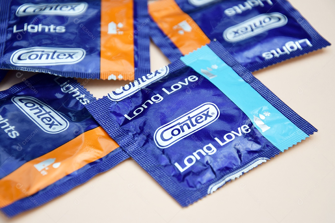 Muitas camisinhas contex amor longo