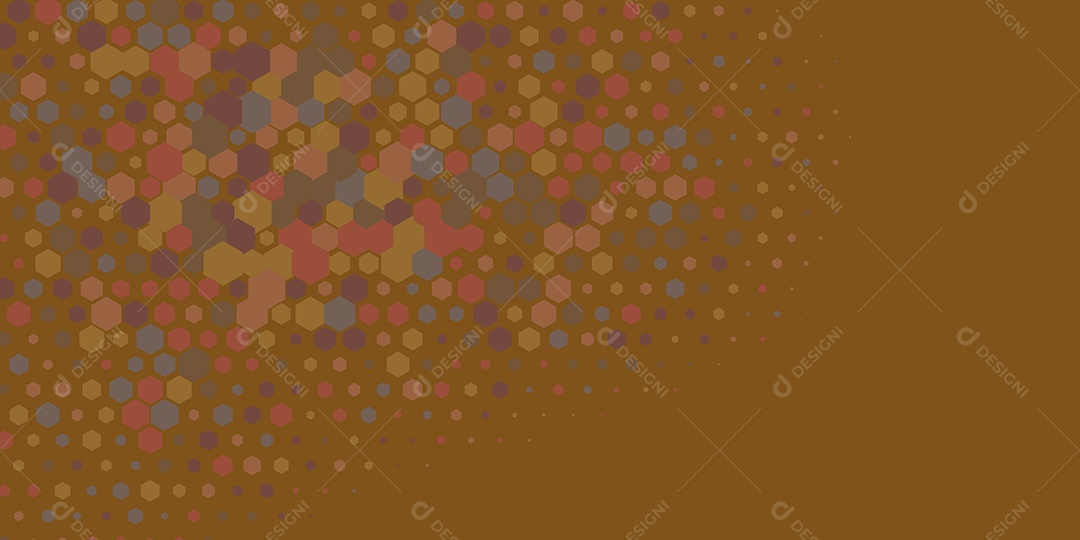 Background Hexágono Abstrato Ilustração Vetor EPS