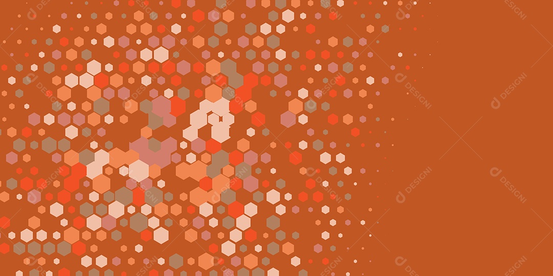 Background Hexágono Abstrato Ilustração Vetor EPS