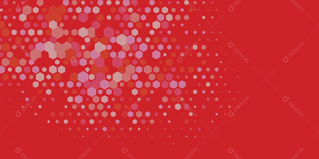 Background Hexágono Abstrato Ilustração Vetor EPS