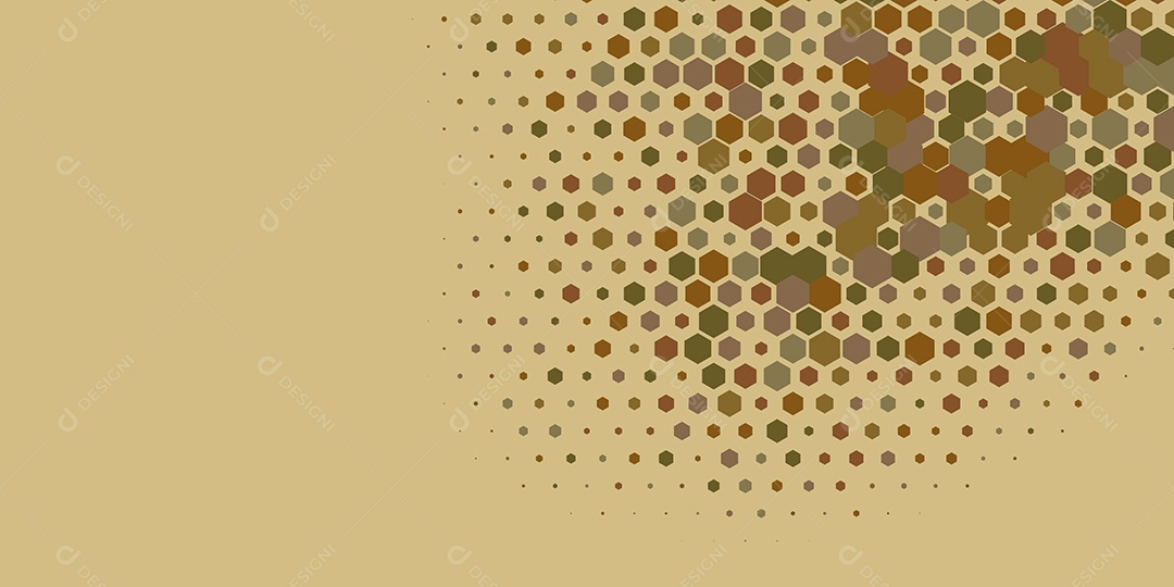 Background Hexágono Abstrato Multicolorido Ilustração Vetor EPS