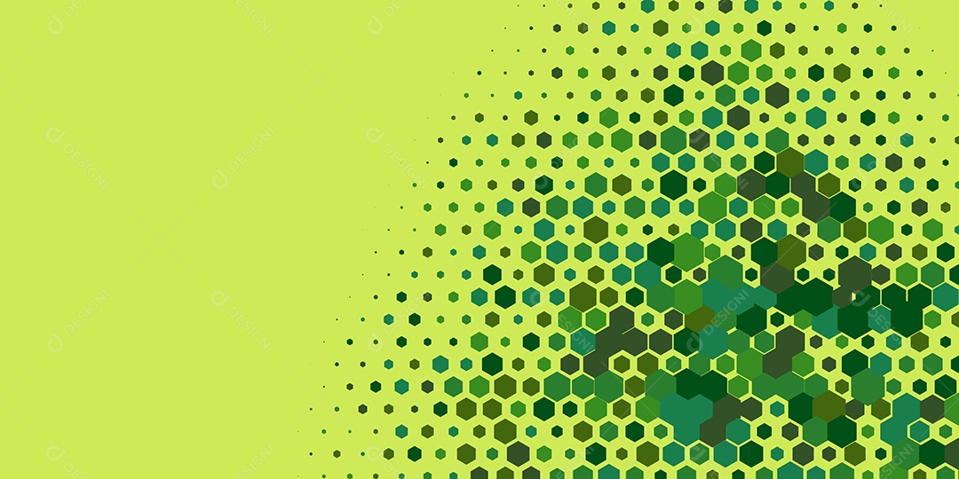 Background Hexágono Abstrato Multicolorido Ilustração Vetor EPS