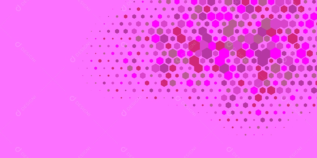 Background Hexágono Abstrato Rosa Claro  Ilustração Vetor EPS