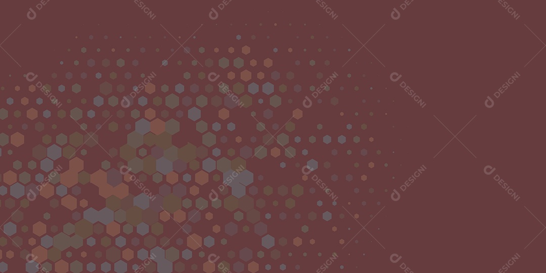 Background Hexágono Abstrato Marrom Ilustração Vetor EPS