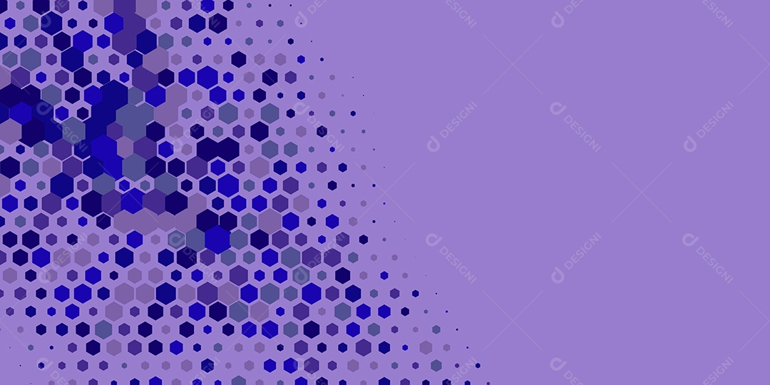 Background Hexágono Abstrato Roxo  Ilustração Vetor EPS
