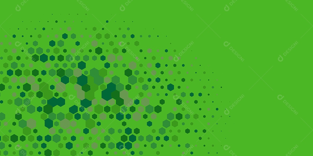 Background Hexágono Abstrato Verde Claro Ilustração Vetor EPS