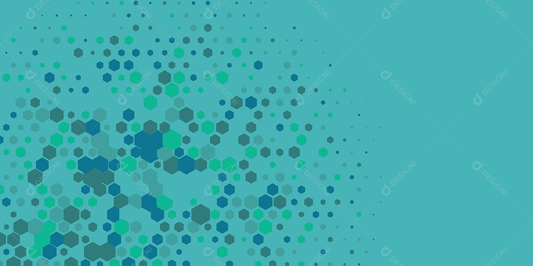 Background Hexágono Abstrato Azul Claro Ilustração Vetor EPS