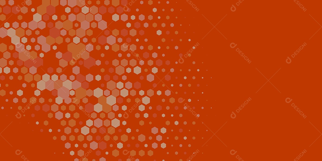 Background Hexágono Abstrato Multicolorido Ilustração Vetor EPS