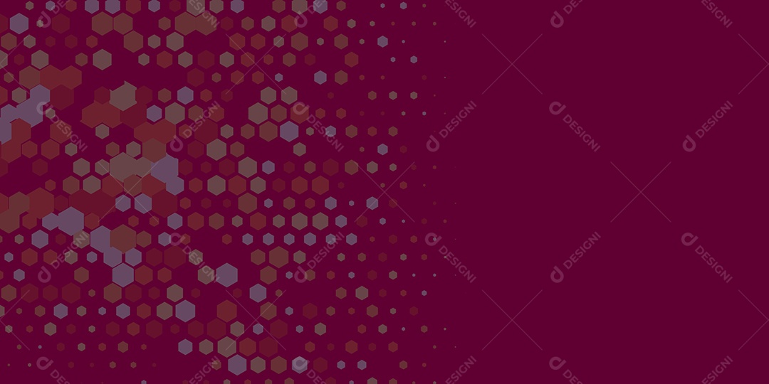 Background Hexágono Abstrato Vinho  Ilustração Vetor EPS