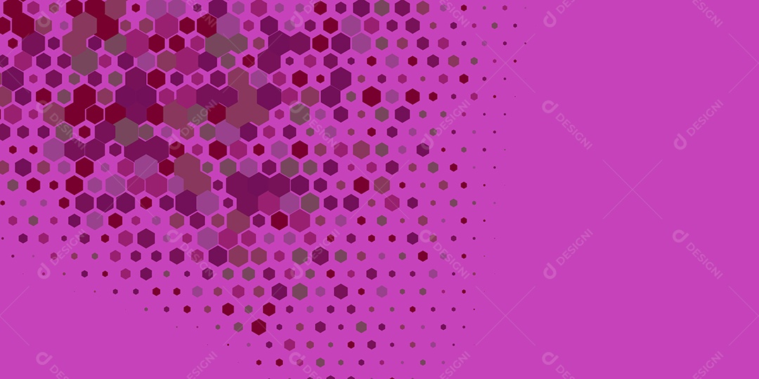 Background Hexágono Abstrato Roxo Ilustração Vetor EPS