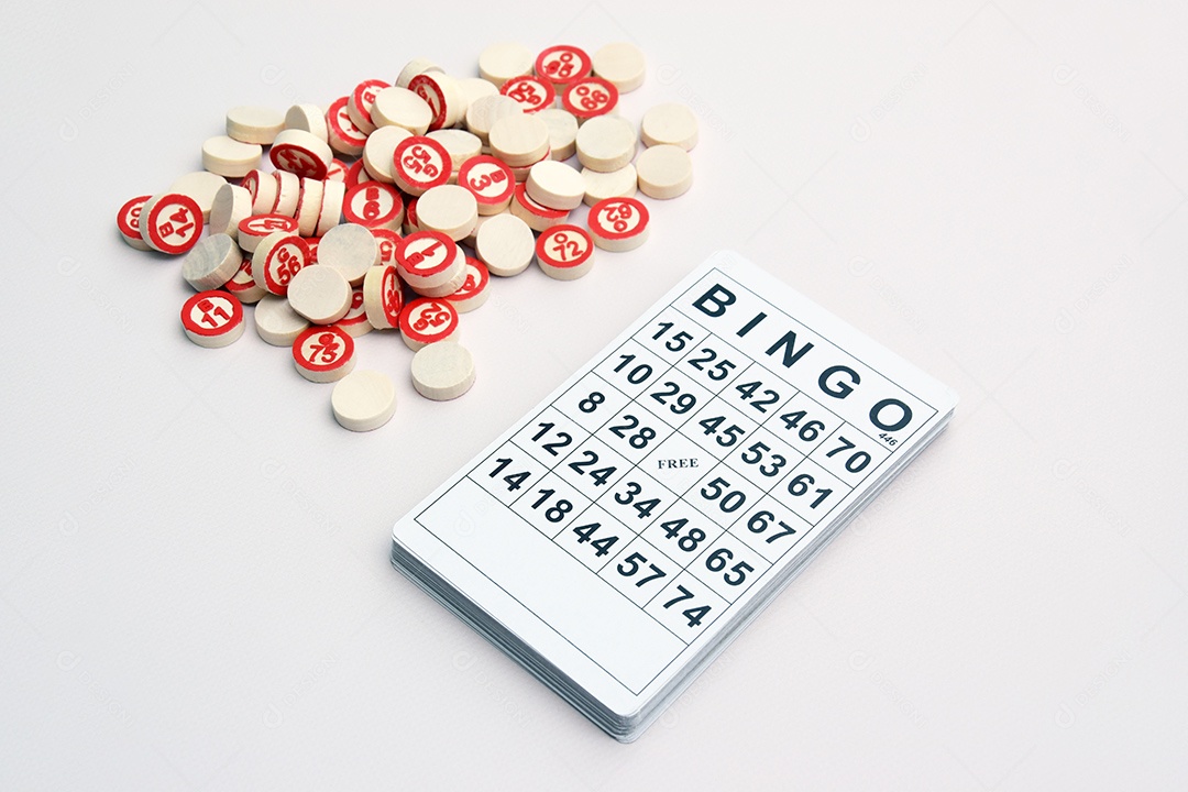 Muitas cartelas para jogo de tabuleiro ou bingo