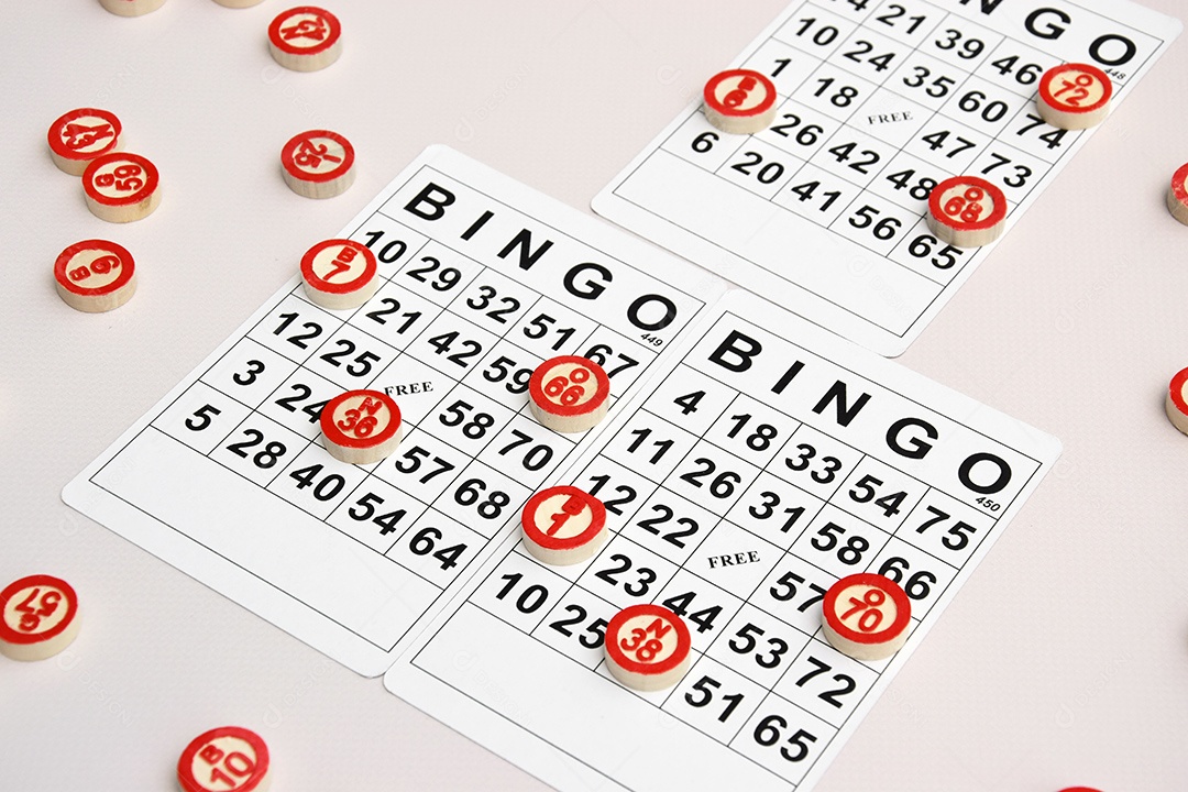 Cartelas de bingos para jogo