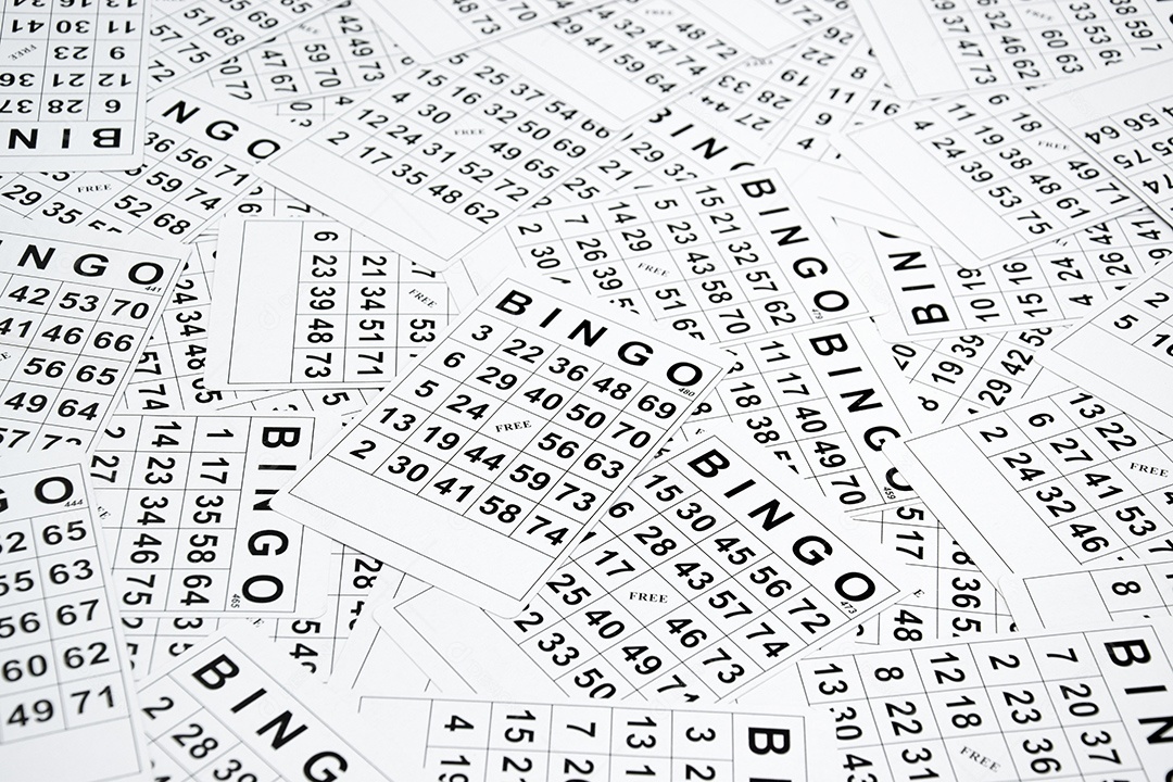 Cartelas de bingos para jogo