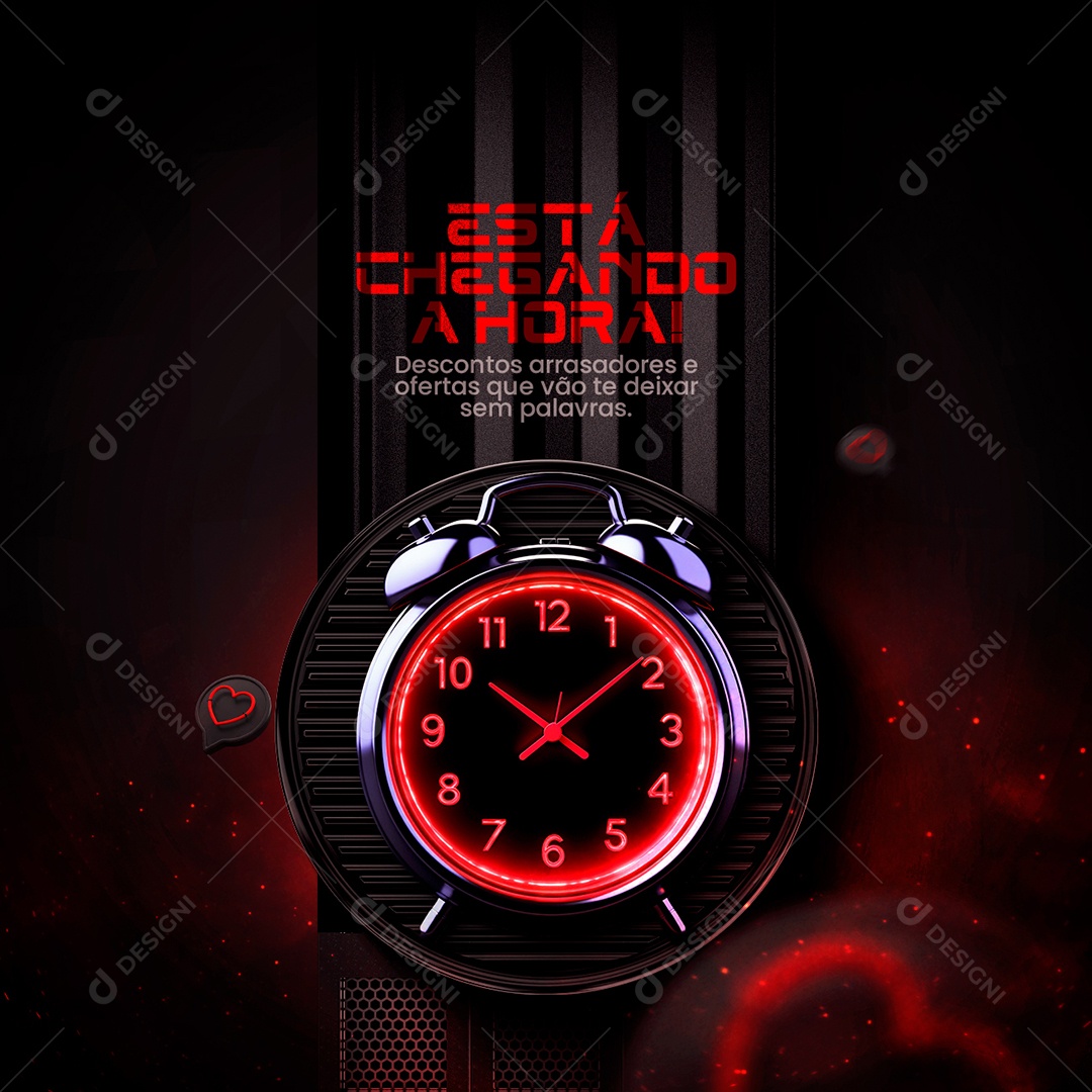 Black Friday Está Chegando a Hora Descontos Arrasadores e Ofertas que Vão te Deixar sem Palavras Social Media PSD Editável