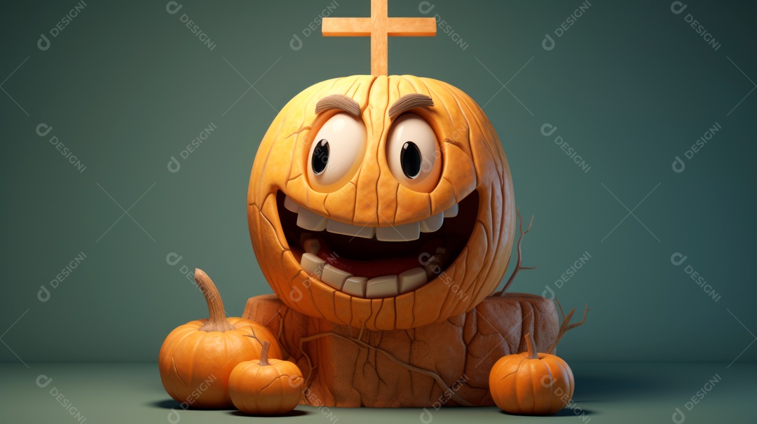 Sexta-feira Santa Sexta-feira Santa, 29 de março Desenho animado em 3D IA generativa.