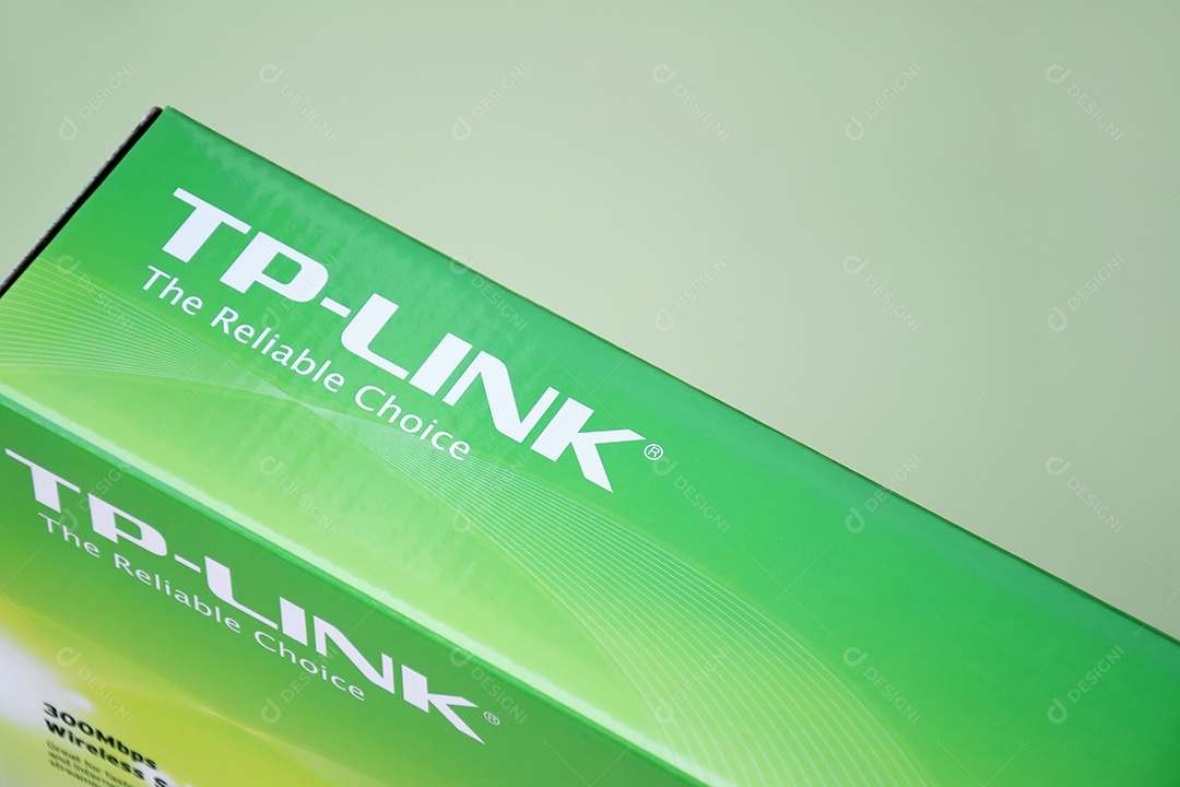 TP-Link roteador de caixa verde