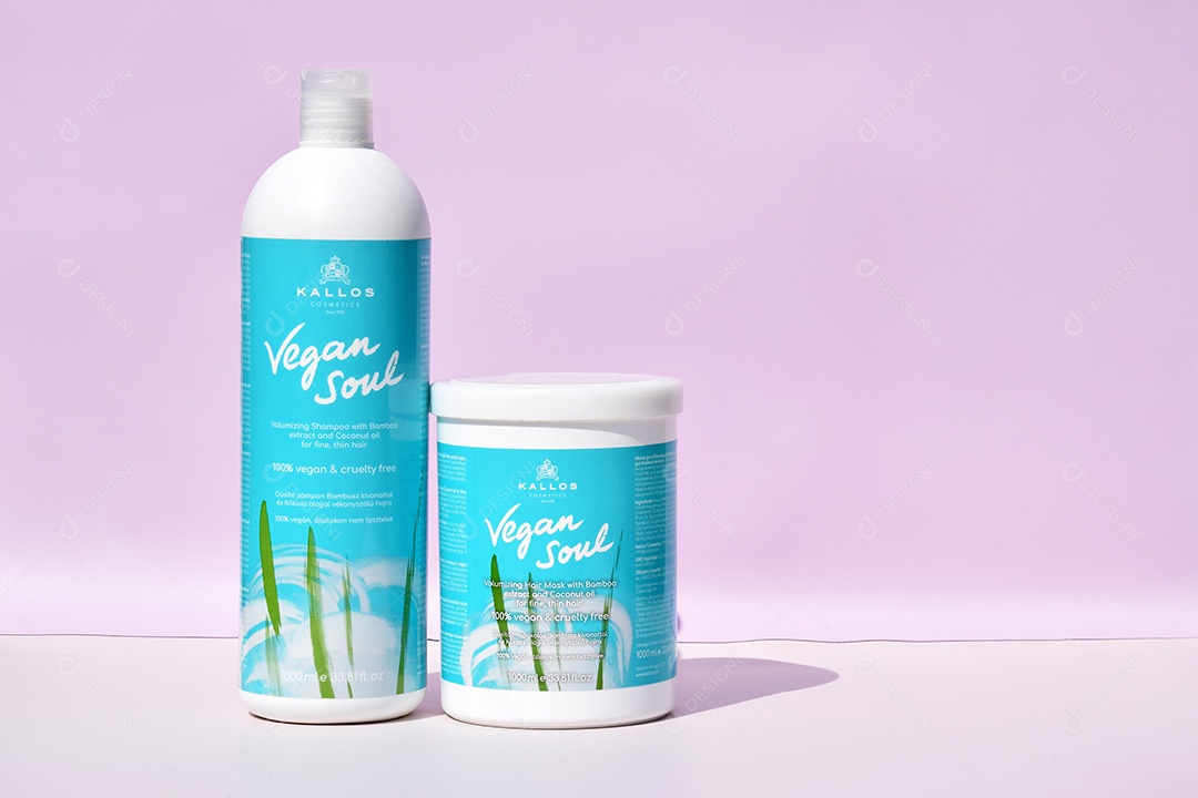 Potes cosméticos capilares profissionais Kallos é um verdadeiro paraíso