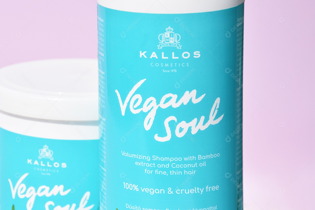 Potes de cosmético profissional Kallos para cuidado completo e confiável