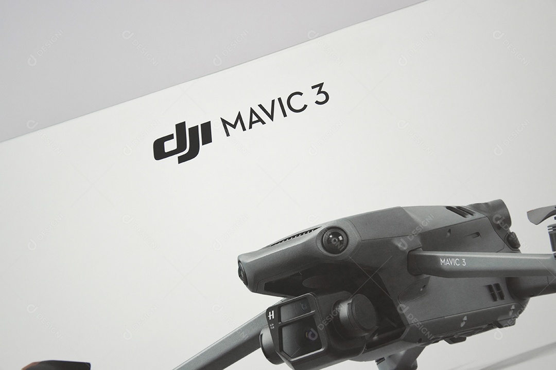 Caixa do novo Drone Mavic3