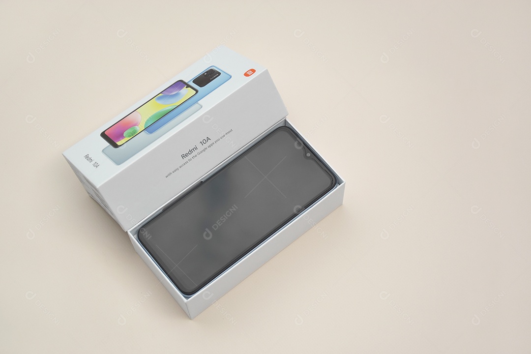 Caixa de celular Redmi 10A xiaomi