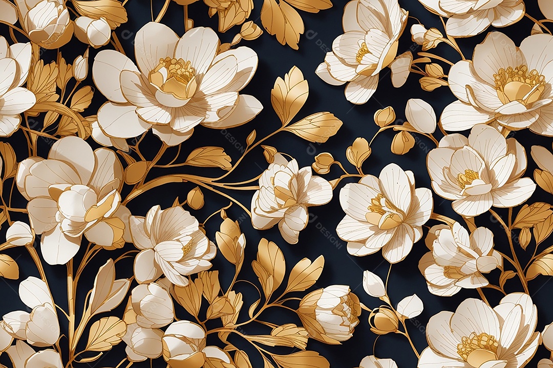 Padrões sem costura passo repetindo design de padrões