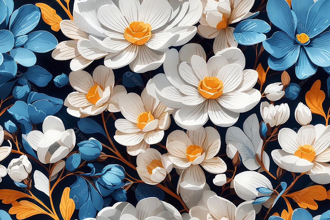 Padrões sem costura passo repetindo design de padrões