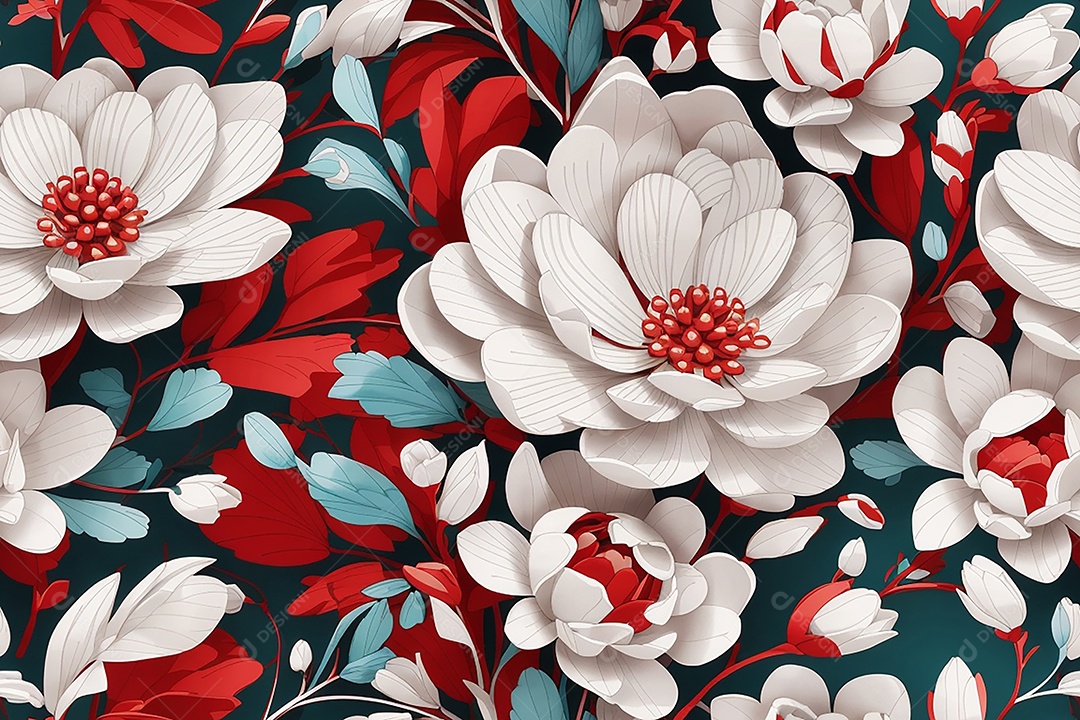 Padrões sem costura passo repetindo design de padrões