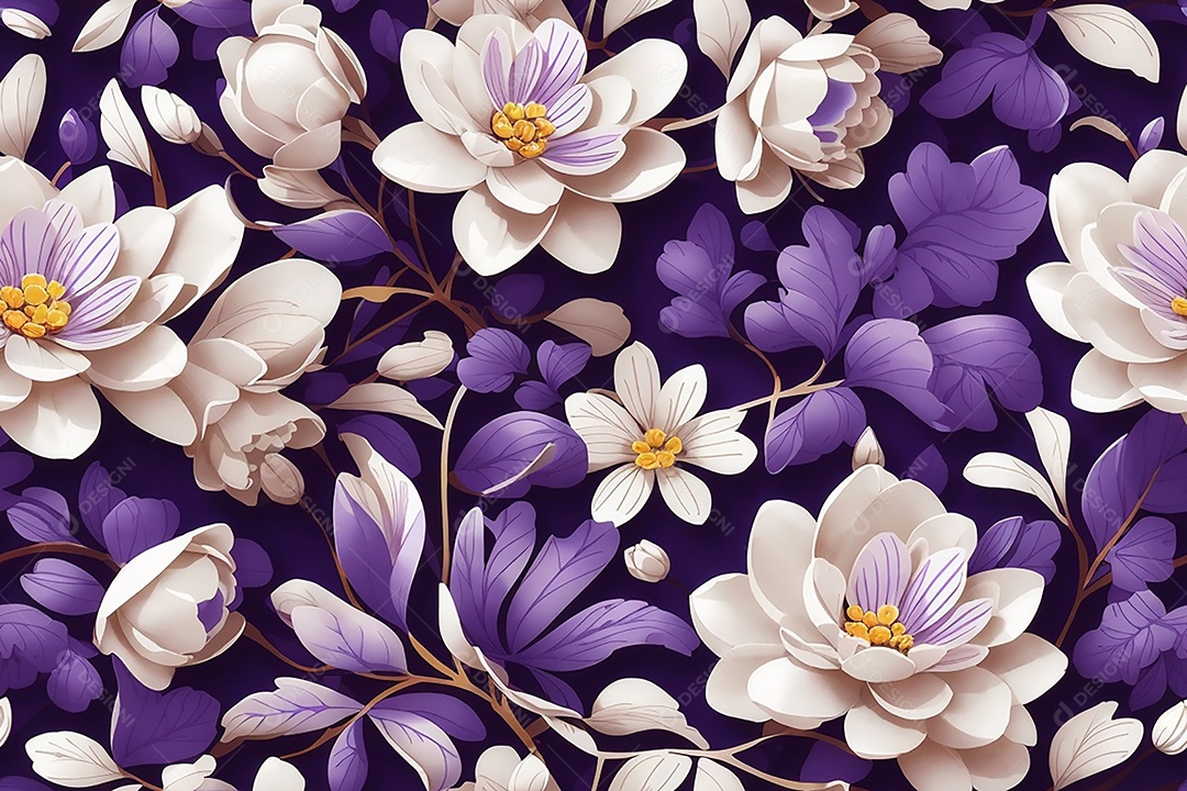 Padrões sem costura passo repetindo design de padrões