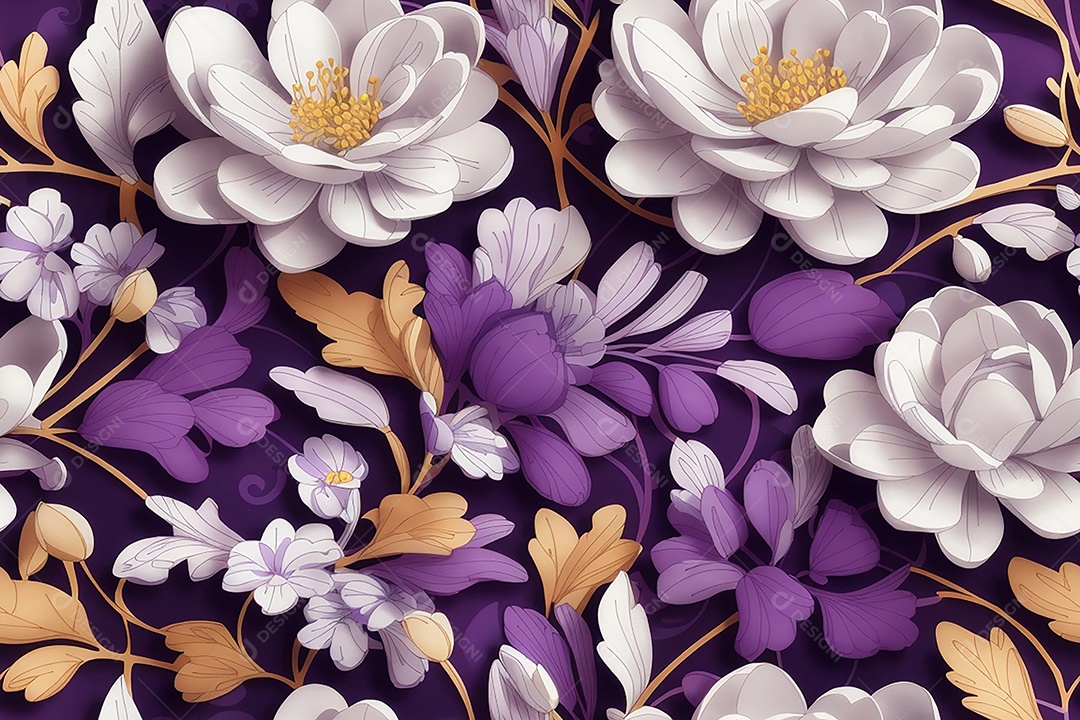 Padrões sem costura passo repetindo design de padrões