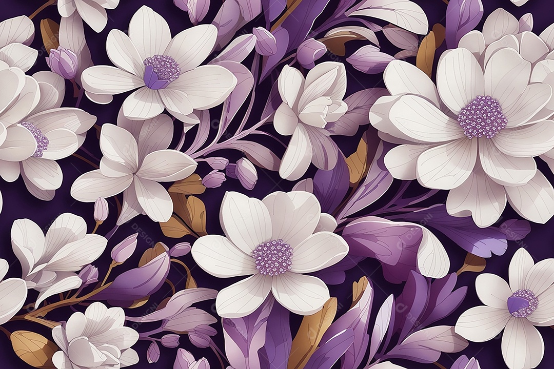 Padrões sem costura passo repetindo design de padrões