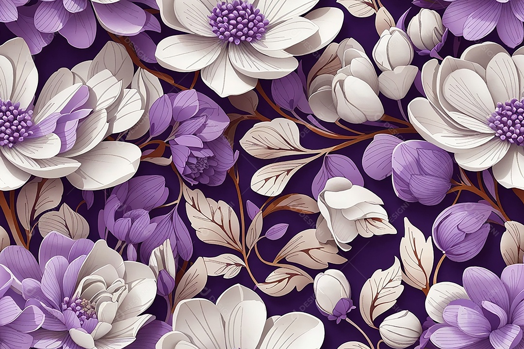 Padrões sem costura passo repetindo design de padrões