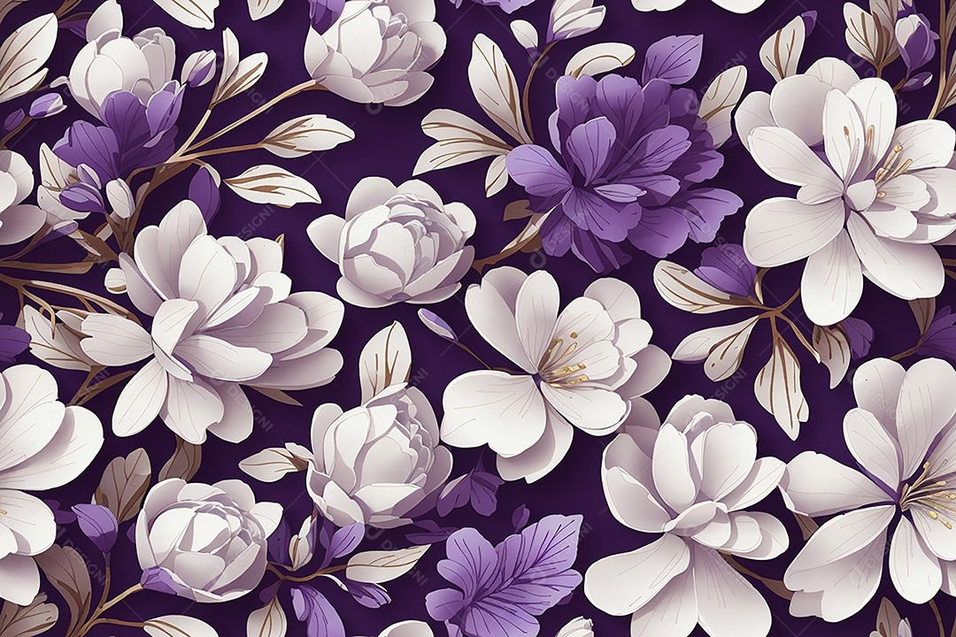 Padrões sem costura passo repetindo design de padrões