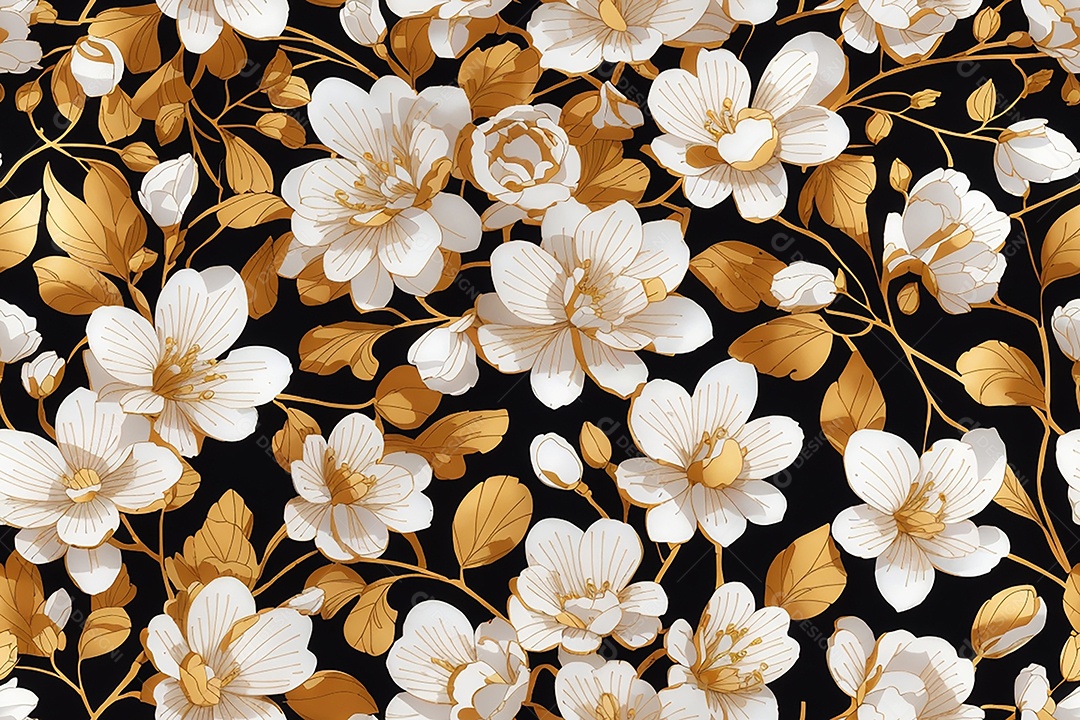 Padrões sem costura passo repetindo design de padrões