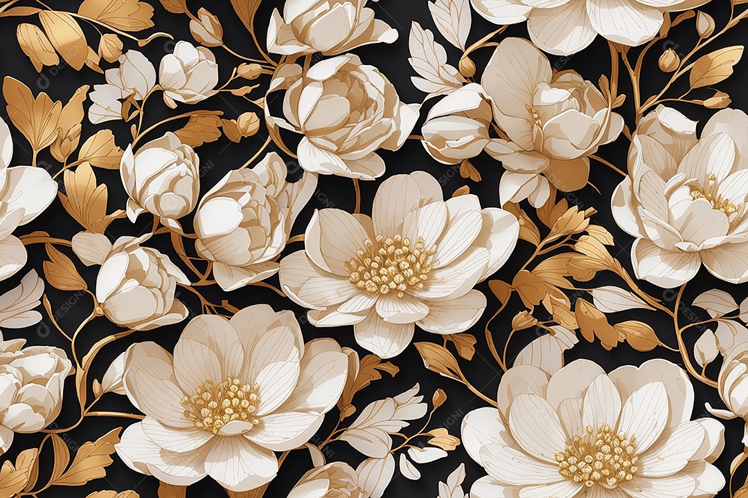 Padrões sem costura passo repetindo design de padrões