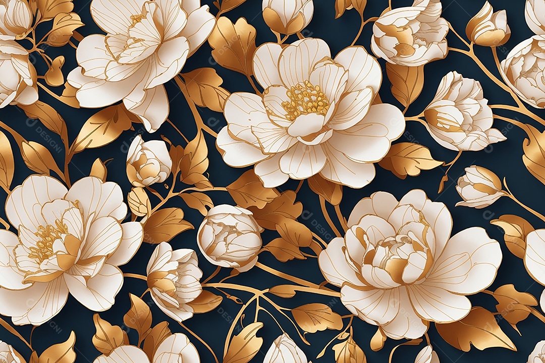 Padrões sem costura passo repetindo design de padrões