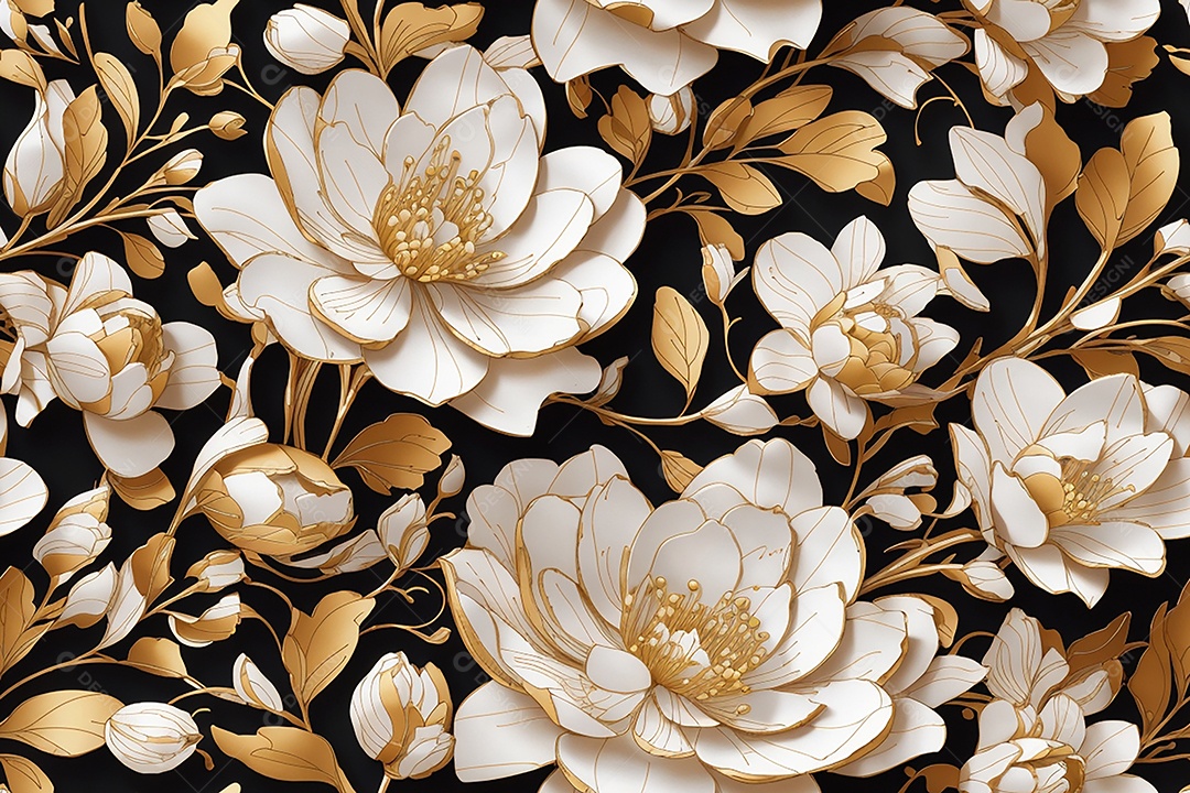 Padrões sem costura passo repetindo design de padrões