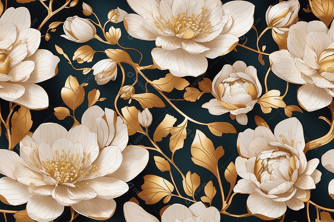 Padrões sem costura passo repetindo design de padrões