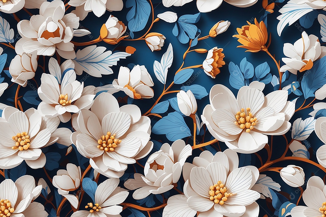 Padrões sem costura passo repetindo design de padrões