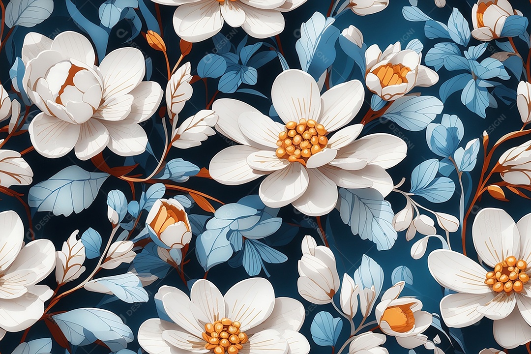 Padrões sem costura passo repetindo design de padrões