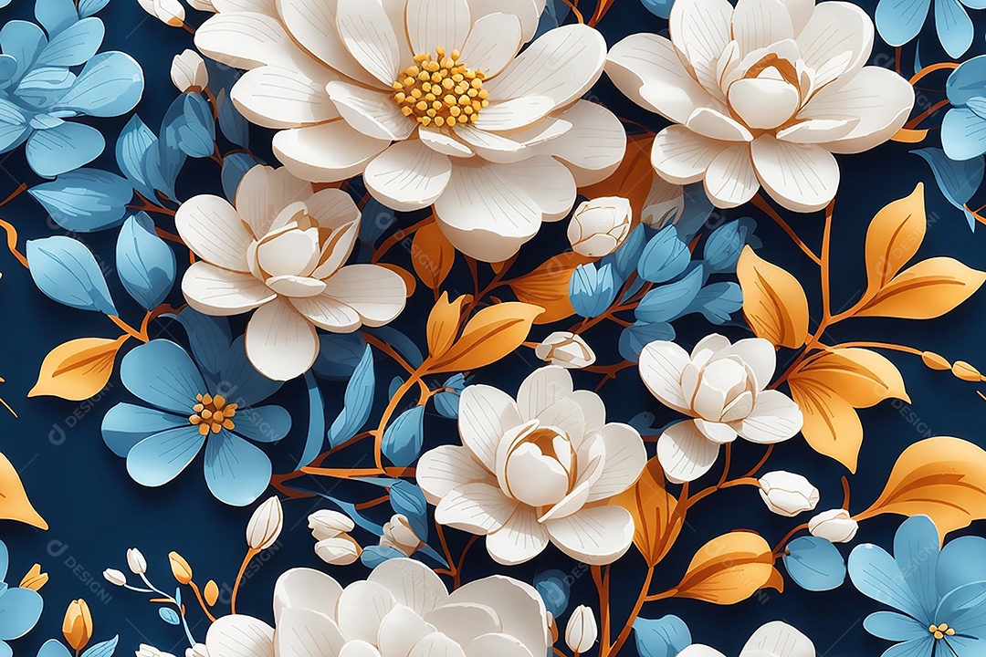 Padrões sem costura passo repetindo design de padrões