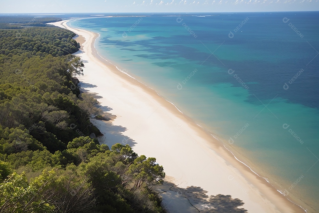 Vista superior natureza tranquila prai