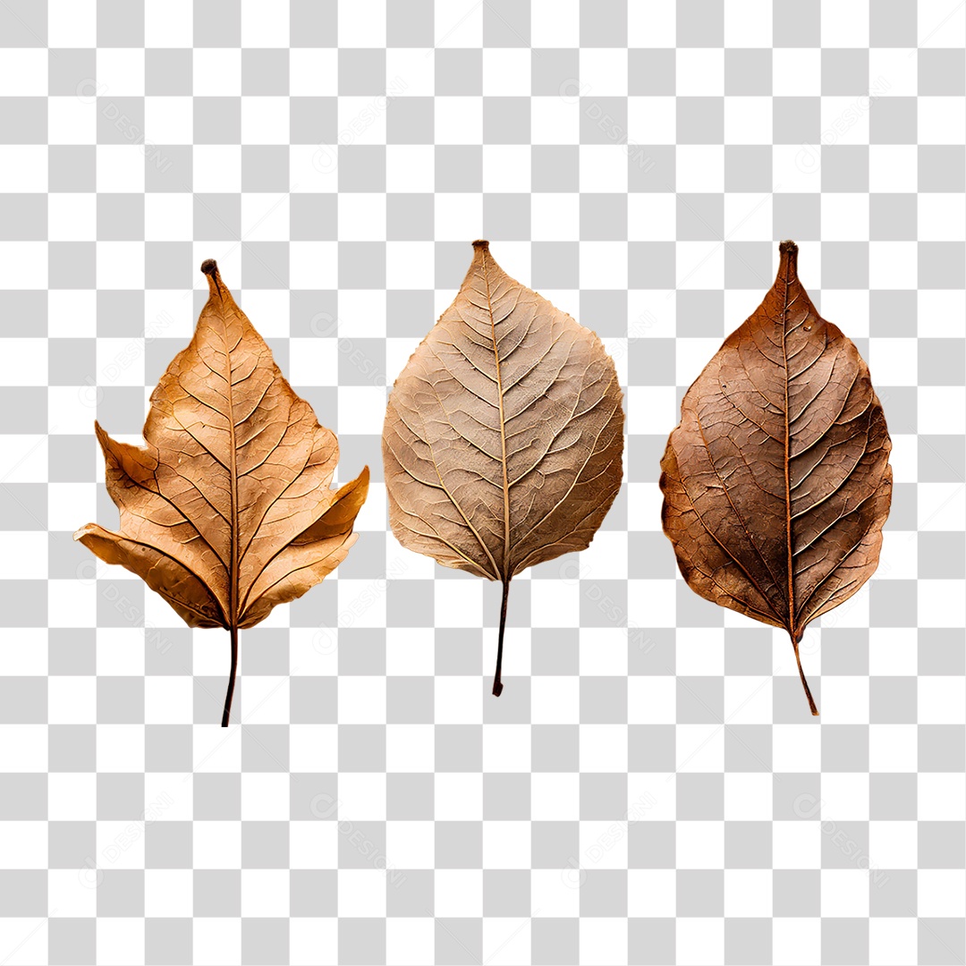 Folhas Secas PNG Transparente