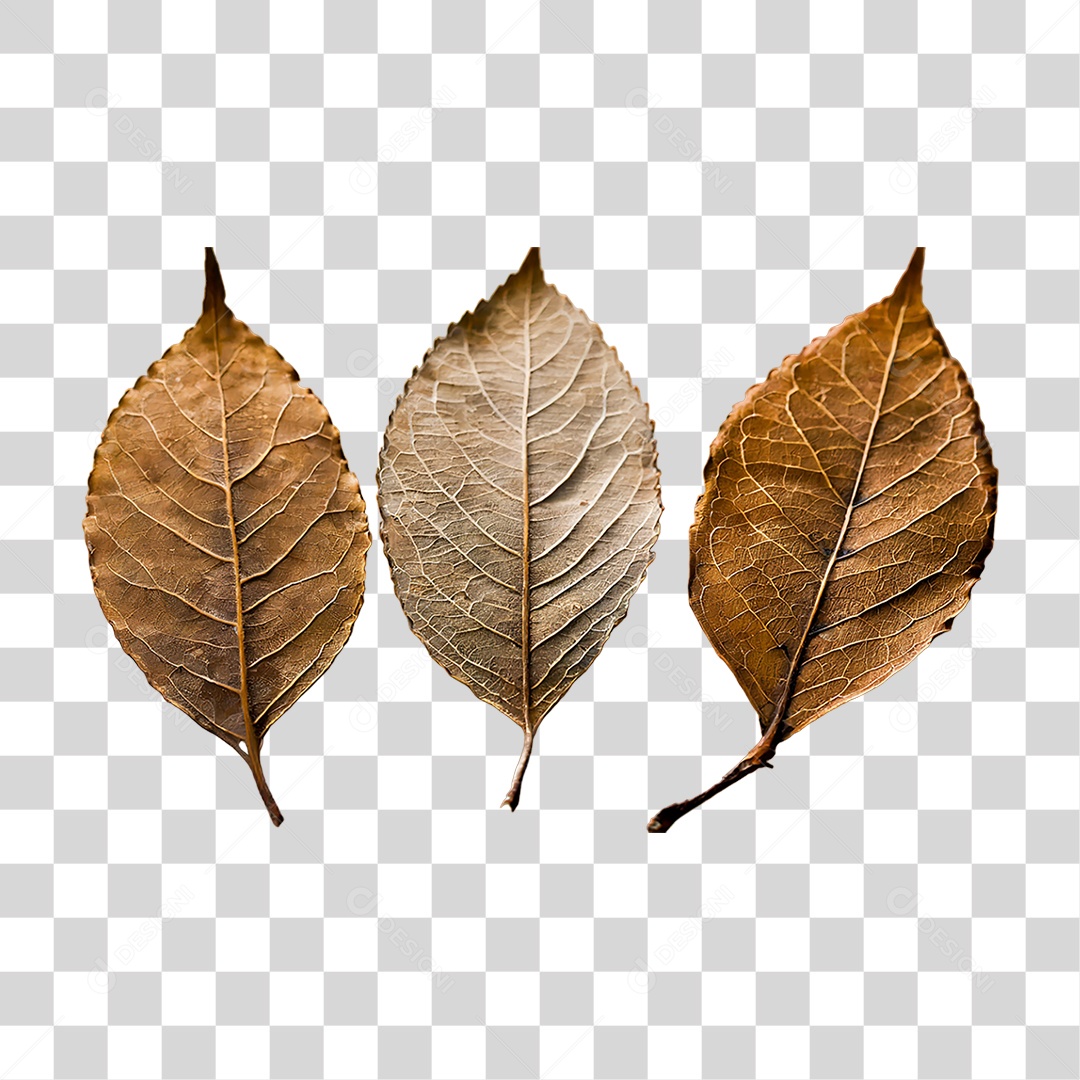 Folhas Secas PNG Transparente