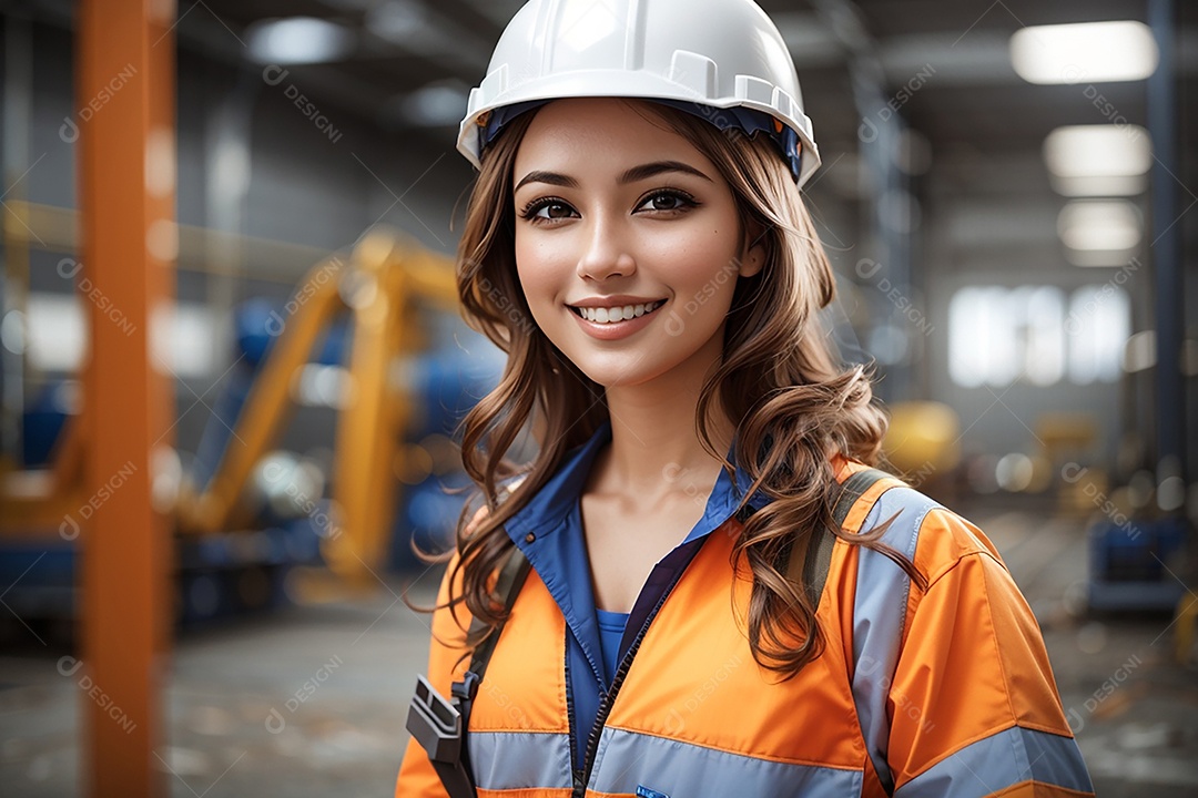 Homem asiático confiança ação posando construtor sorriso